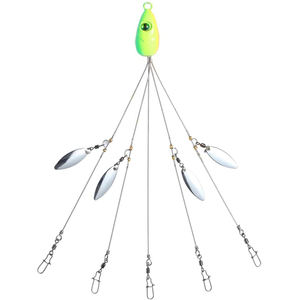 Hot Koop Lead Spinner Alabama Paraplu Rig Vissen Lokken Aas Rigs Met Barrel Wartels Voor Bas Lokt - Product Image 3