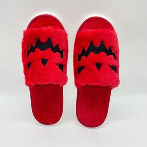 OEM Halloween Devil per pantofole da donna Retro morbido morbido leggero antiscivolo per interni ed esterni per l'inverno - Product Image 2