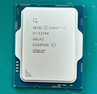 Processeur de bureau Intel Core i7-12700 d'occasion, 8 cœurs, 8 threads, LGA1700, jusqu'à 4,9 GHz, 25 Mo