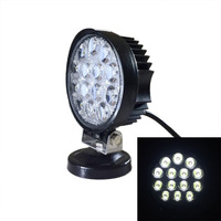 Luz DE TRABAJO LED de alto brillo de 42W para excavadora, fábricas chinas, iluminación exterior de automóviles