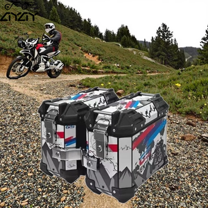 Boîte latérale de <span class=keywords><strong>moto</strong></span> 25L en alliage d'aluminium, boîte de <span class=keywords><strong>selle</strong></span> arrière étanche et antirouille, fabricants vendent des boîtes de rangement personnalisées - Product Image 4