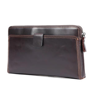 Nueva Cartera de Cuero de Lujo para Hombre, Bolsos de Mano de Piel de Vaca para Hombre, Monedero de Gran Capacidad y Tarjetero, Sacoche Homme - Product Image 5