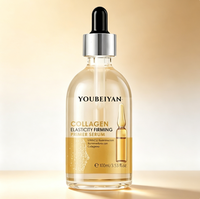 Sérum Visage Hydratant Anti-Âge au Collagène et à l'Or 24 carats, Éclaircissant à la Vitamine C, Végan et Bio, Effet Lifting et Raffermissant, 100ml