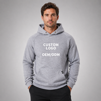 Sudadera con Capucha Premium para Hombre, 500 GSM, 100% Algodón, Diseño Sólido con Bordado 3D, Corte Holgado, Otoño, Logotipo Personalizado OEM