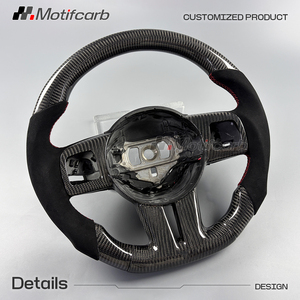 Volante de fibra de carbono personalizado para Chrysler 300 SRT8 y Jeep Grand Cherokee SRT8 2011 2012 2013 2014, mejora del interior del coche - Product Image 3