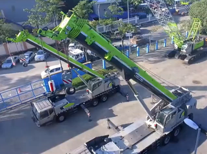 Grúa para Camión ZTC250V532 de 25 Toneladas, 5 Brazos con Gancho y Precio de Repuestos - Product Image 4