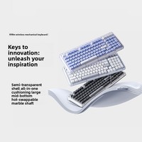 Logitech K98M/S Full Key Hot Plug AI Customized 104 Keys Monochrome Backlit Mechanical Dual Mode Keyboard