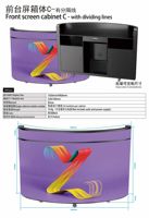 Écran LED pliable pour mur vidéo de bureau, façade d'affichage, console DJ, scène d'événement, centre commercial, publicité