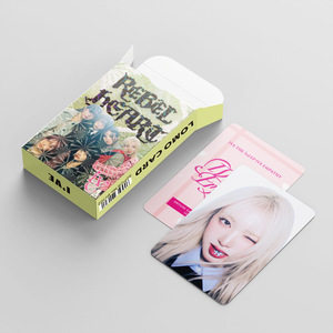 KPOP 92 pcs/boîte IVE Rebel Heart Photocard Lomo Card Photo Card - Product Image 5