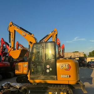 Excavadora Usada Cat 306 306e2, Fabricada en Japón, con Buen Motor, Cat305.5e2 306e2, Mini Excavadora 306 - Product Image 4