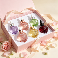 Flacon sphérique 30ml 50ml, flacon de sérum de luxe, flacon compte-gouttes en verre pour huile essentielle, flacon de sérum rose doré pour huile capillaire