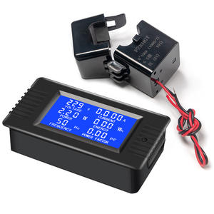 Compteur de tension numérique intelligent Peacefair PZEM-022, monophasé, pour la <span class=keywords><strong>mesure</strong></span> de l'énergie en kWh, du wattmètre, de la fréquence et de la puissance - Product Image 1