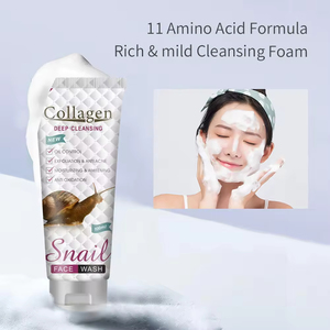 Limpiador Facial de Colágeno y Baba de Caracol, Limpieza Profunda de Poros, Hidratante e Iluminador, Venta al por Mayor - Product Image 2
