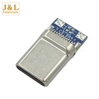 Connecteur USB Type C connecteur de fils électroniques mâle femelle connecteur USB Type C