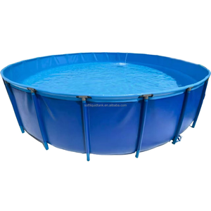 Offre Spéciale grands étangs ronds en plastique pisciculture réservoir Portable PVC bâche aquarium - Product Image 5