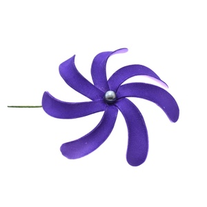 Nóng Bán Fancy Đảng Wedding Head Flower Hawaii Bọt Hoa Tóc Pin Ngọc Trai Đen Tiare Hoa Tóc Stick - Product Image 6