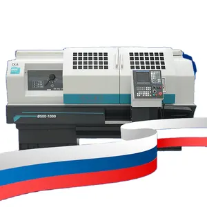 CKE6150 Günstiger Fabrik preis Einzels pindel Automatik drehmaschine Schräg bett Kleine CNC-Drehmaschine zum Verkauf