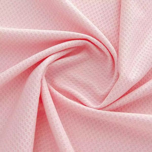 Tissu de sport en maille jacquard extensible 4 directions, 150g, 100% polyester, séchage rapide, structure nid d'abeille 4 sections, effet rafraîchissant - Product Image 2