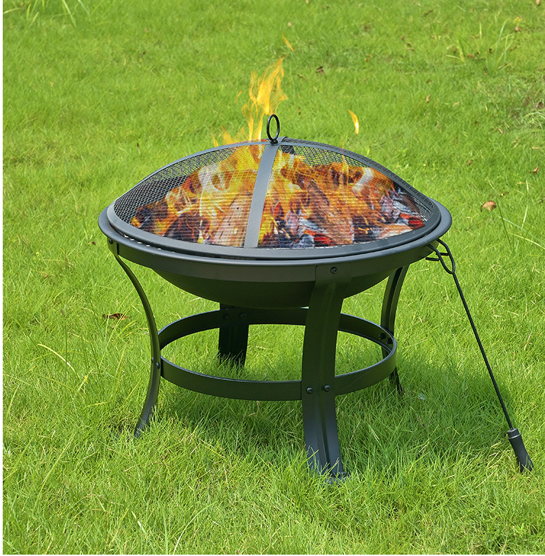 Sphere BBQ Grill Durable Corten Steel Fire Pit Solutions