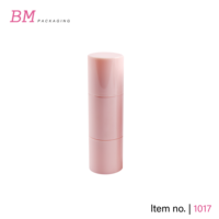 2 faces rose blush stick tube emballage cosmétique deux sied blush stick conteneur avec pinceau ou éponge