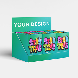 Gemstone <strong>Display</strong> Boxes Stand <strong>Custom</strong> Stand up <strong>Box</strong> <strong>Display</strong> for Package Bag3.5g Mylar Bags <strong>with</strong> <strong>Display</strong> Boxes - Product Image 4