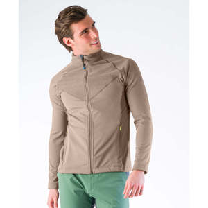 FUSINE taglie forti giacca in pile con cappuccio da uomo con chiusura a cerniera stampa autunnale invernale in maglia di poliestere ricamata - Product Image 1