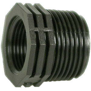 Raccords en plastique usiné galvanisé PN16 pour les applications de refroidissement 1 "x 1/2" douille de réduction BSPP à BSP connecteur de Tube - Product Image 1