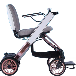 Silla de Ruedas Eléctrica Motorizada Inteligente y Ligera Todoterreno para Embarque Aéreo - Product Image 1