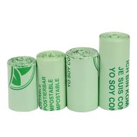 Panier d'épi de maïs naturel 100% biodégradables pour animaux, conteneurs biodégradables pour chiens, sacs poubelle pour voyage en plein air, de bonne qualité