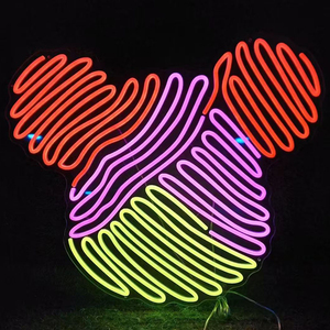 Equipo <span class=keywords><strong>de</strong></span> fútbol personalizado Led luz <span class=keywords><strong>de</strong></span> neón Real <span class=keywords><strong>Madrid</strong></span> neón signo logotipo personalizado regalo hecho a mano pared arte neón dormitorio Bar Pub Decoración - Product Image 1