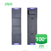 Chargeur solaire pliable haute efficacité 100W Sunpower, sac solaire pliable pour balcon, toit, petit espace urbain, kit d'alimentation