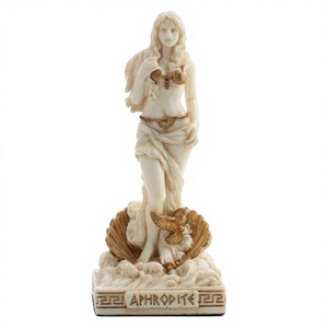 Figurine miniature classique en résine <span class=keywords><strong>Veronese</strong></span> <span class=keywords><strong>Design</strong></span>, dieux grecs (Aphrodite multicolore) pour décoration d'anniversaire et de maison - Product Image 3