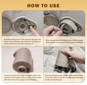 <span class=keywords><strong>Aoyama</strong></span> Grand mobilier sexuel pour couples, jeux BDSM, jouets sexuels pour adultes, canapé gonflable sexuel avec pompe à air automatique - Product Image 4