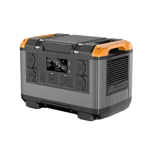 2400W outdoor Energy storage power supply high-power Solar charging Self driving camping portable power source