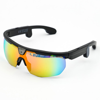 SANVNET SNT STRIDE Gafas Inteligentes Antivibración para Ciclismo con Cámara de 8MP, Grabación de Video, Chatgpt, Gafas Deportivas Inteligentes con IA 2026