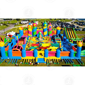 Offre Spéciale le plus grand parc d'attractions gonflable <span class=keywords><strong>de</strong></span> tourisme d'amusement <span class=keywords><strong>de</strong></span> parc <span class=keywords><strong>de</strong></span> Chambre <span class=keywords><strong>de</strong></span> rebond du monde pour des enfants et des adultes - Product Image 1