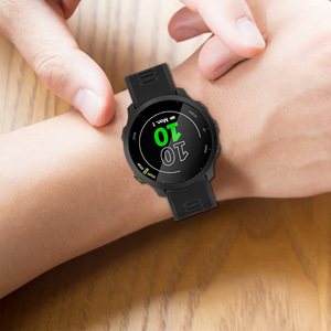 สายนาฬิกาซิลิโคนแบบนิ่มแบบปลดเร็วขนาด 20 มม. สำหรับ <span class=keywords><strong>Garmin</strong></span> Forerunner158/<span class=keywords><strong>55</strong></span>/<span class=keywords><strong>245</strong></span>/645/Venu/Vivoactive3 - Product Image 6