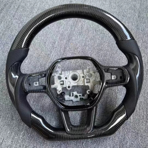 Volante Deportivo de Fibra de Carbono Perforada de Alta Calidad, Personalizado para <span class=keywords><strong>Honda</strong></span> <span class=keywords><strong>Civic</strong></span> 11ª Generación - Product Image 1