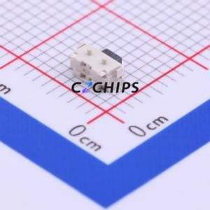 1TS003B-2300-3500A-CT Tactile Switch SMD,1.8x4.6mm Switch Single Pole Single Throw Rectangle Button 2.3N Horizontal Mount - Product Image 2