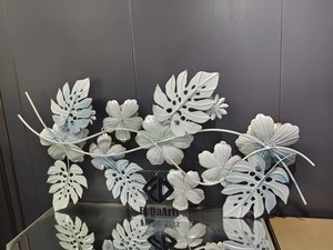 Décoration Murale Métal 3D Grand Format 135*75, Design Fabricant, Forme Fleur Intérieure, pour Salon - Product Image 6