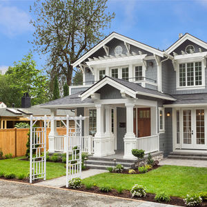 Arche de jardin en PVC blanc avec treillis, décoration nordique extérieure - Product Image 5