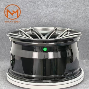 Rines de Aleación Maxtera Forged Custom Hyper Black P101SC para Autos Porsche 911, Corvette, BMW M5, <span class=keywords><strong>M8</strong></span>, Audi RS, R8, AMG - Product Image 4