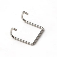 Pièces de ressorts pliés sur mesure en fil d'acier inoxydable pour porte de garage/porte à enroulement/serrure de porte, diamètre 0,9 mm