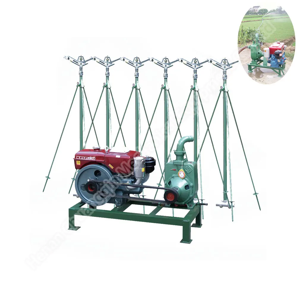 500m bán kính tưới tiêu trang trại sprinkling máy/Hose Reel Irrigator