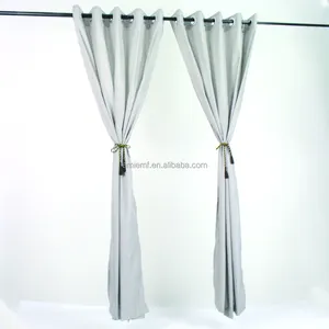 BLOCO EMF blindagem cortinas feitas de tecido de fibra prateada Cortinas anti-radiação