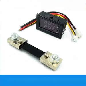 Medidor <span class=keywords><strong>Digital</strong></span> de Corriente <span class=keywords><strong>y</strong></span> Voltaje DC de Doble Pantalla LED, <span class=keywords><strong>0</strong></span>-<span class=keywords><strong>100V</strong></span> 1A <span class=keywords><strong>10A</strong></span> 50A 100A - Product Image 1