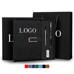 Cross-border Custom <b>Notebook</b> <b>A5</b> Notepad with logo Personalized <b>Notebooks</b> with Pen Promotional Business Gifts - Product Image 1