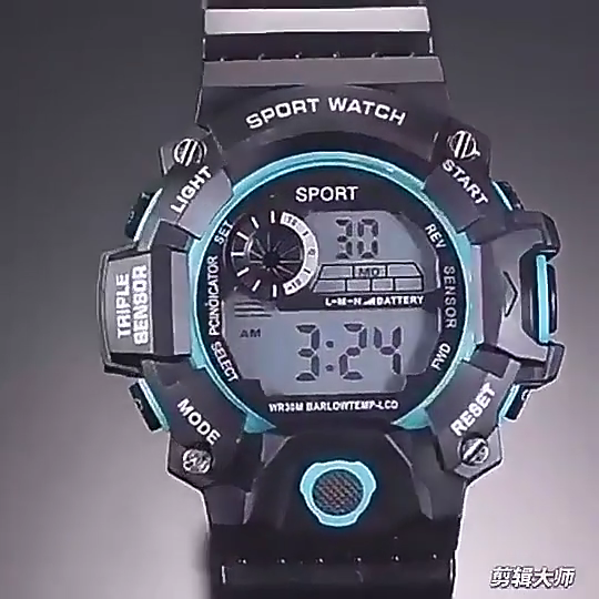 Luxury Watches Men Fashionable 3ATM Waterproof Digital