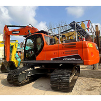 Excavatrice Doosan 225 d'occasion, équipement de construction lourd d'origine coréenne, excavatrice Doosan Dx 225LC-9C à vendre