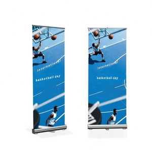 Waterproof Vivid Color Fast Dry Brand Easy Install Roll-up <b>Banner</b> for Music Festival - Product Image 1